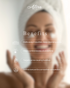 premium oil cleanser close-up silky texture nourishing skincare formula