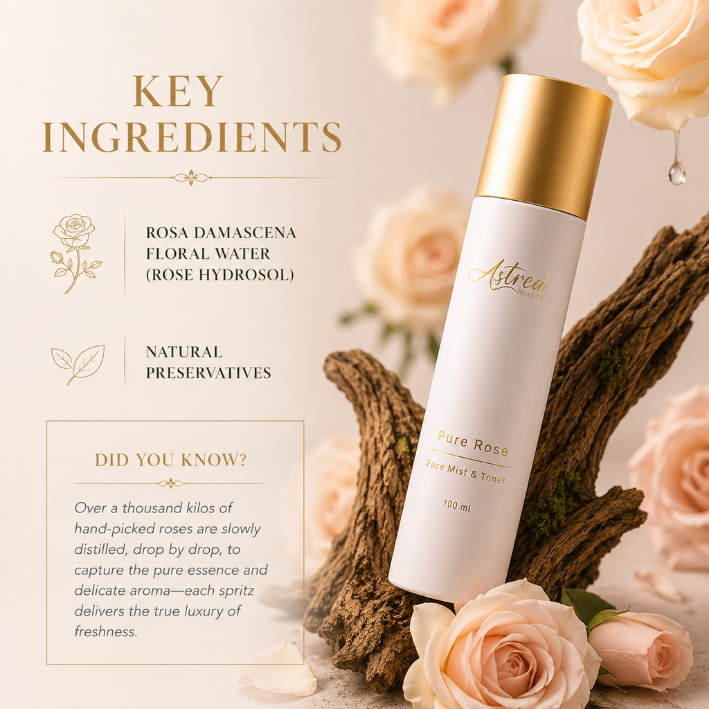 Pure Rose Face Mist & Toner