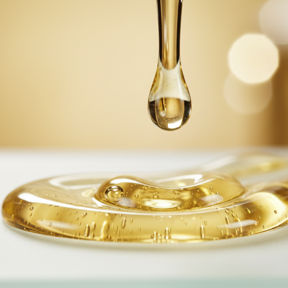 natural face serum for dry skin nourishing lightweight skincare routine